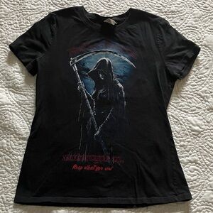 Harley-Davidson Black Grim Reaper Graphic Tee